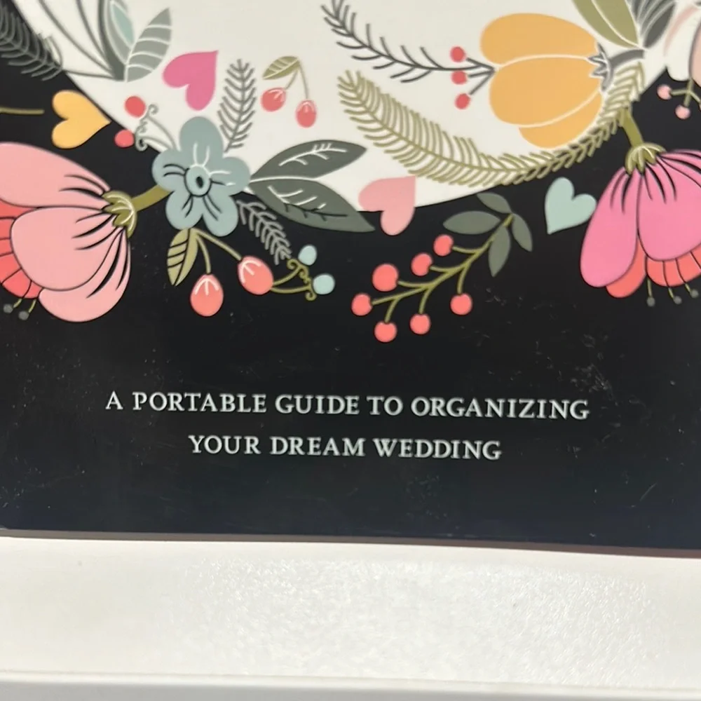 Floral Wedding Planner Checklist Booklet